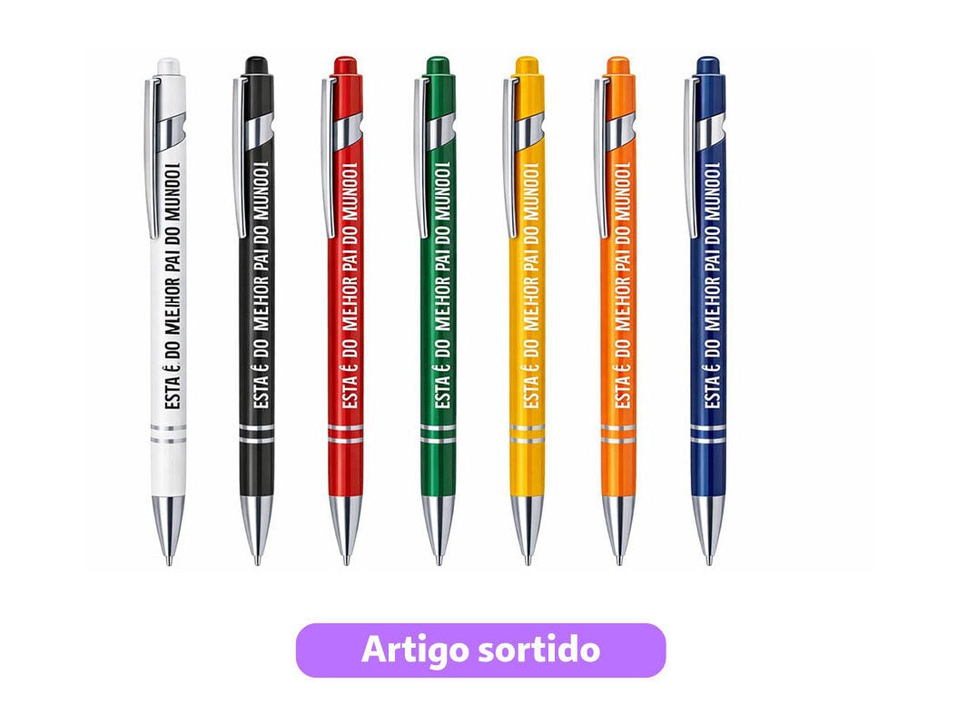 ESFEROGR&Aacute;FICA TOBRANDS ALUMINIO MELHOR PAI MODELOS SORTIDOS