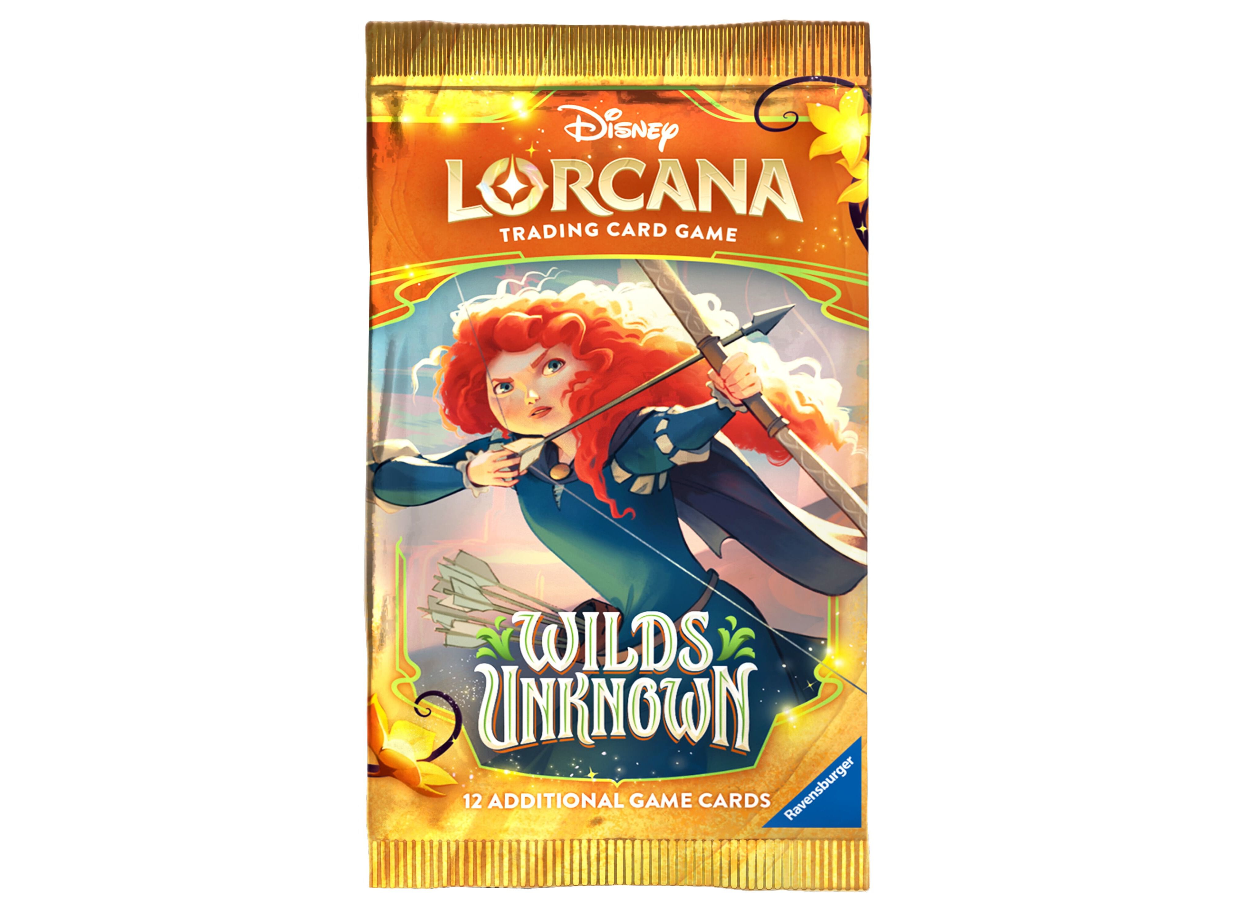 BOOSTER LORCANA RAVENSBURGER WILD UNKNOWN MODELOS SORTIDOS image number 2