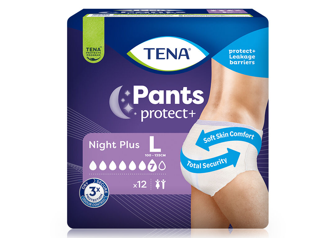 CUECAS INCONTIN&Ecirc;NCIA TENA NIGHT PLUS L 12 UN image number 6