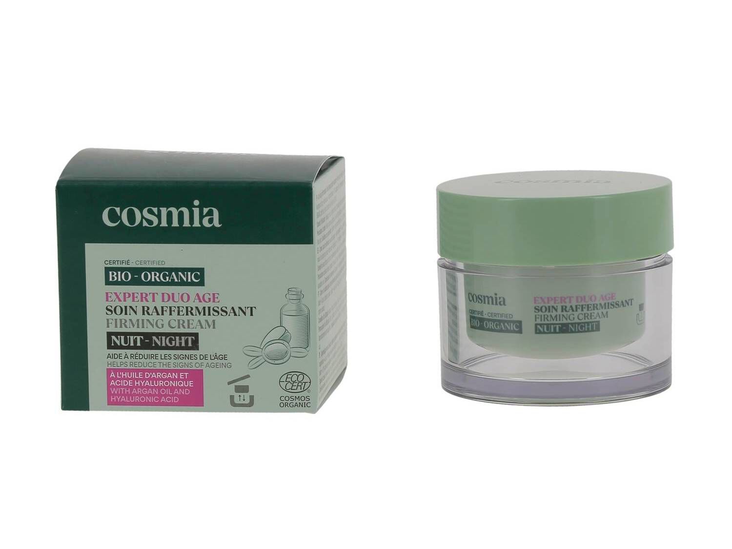 CREME DE ROSTO COSMIA BIO EXPERT DUO AGE NOITE 50ML image number 0