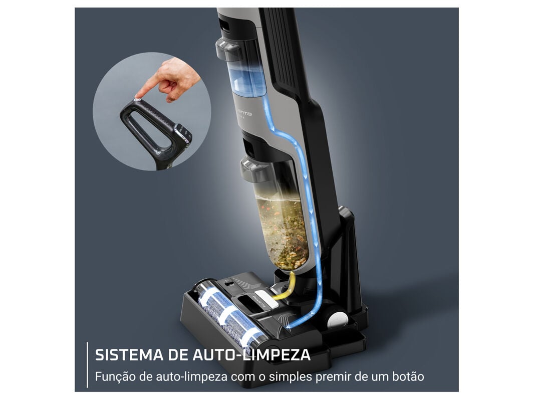 M&Aacute;QUINA DE LIMPEZA ROWENTA X-CLEAN 4 GZ5035WO LAVA E ASPIRA image number 6