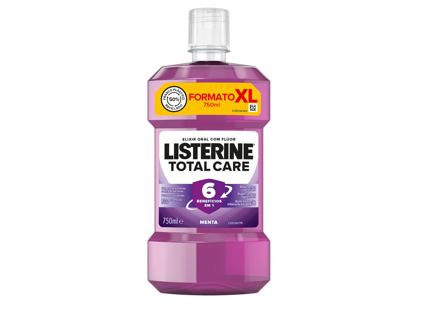 ELIXIR LISTERINE TOTAL CARE 750ML