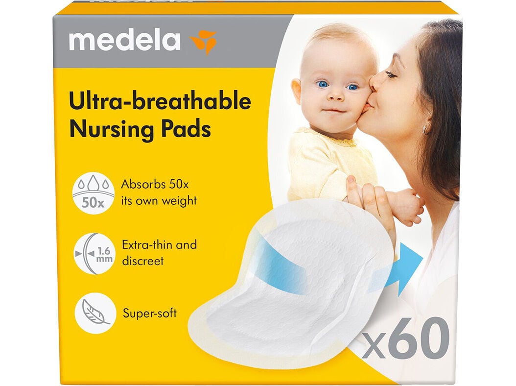DISCOS PROTE&Ccedil;&Atilde;O MEDELA ULTRARRESPIR&Aacute;VEIS 60UN