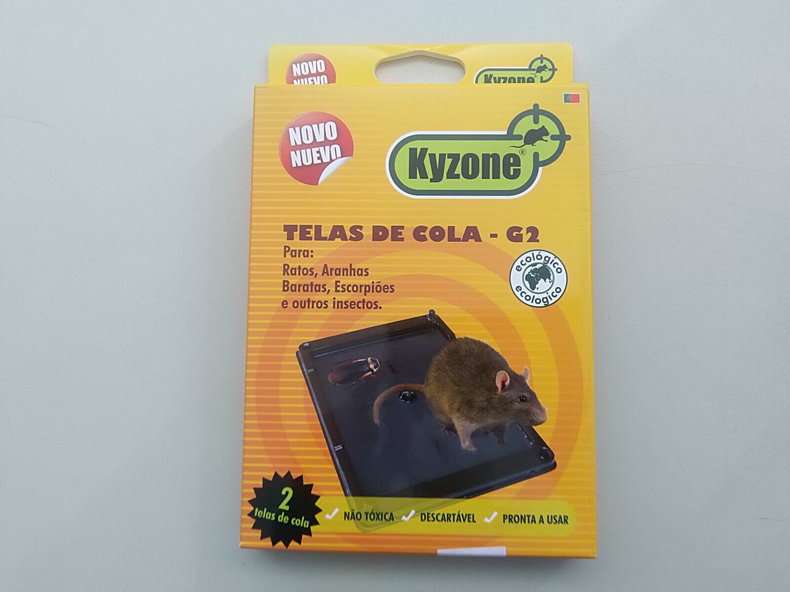 TELA COLANTE RATOS G2 KYZONE PACK 2 UNIDADES image number 1