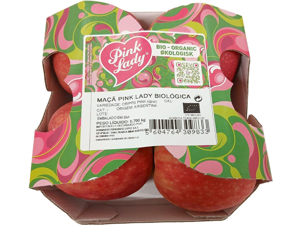 MA&Ccedil;&Atilde; PINK LADY BIO 700 G