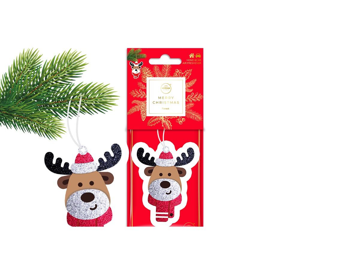 AMBIENTADOR AUTO AROMA CAR REINDEER - FOREST 30D image number 1