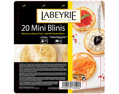 MINI BLINIS LABEYRIE 168G image number 0