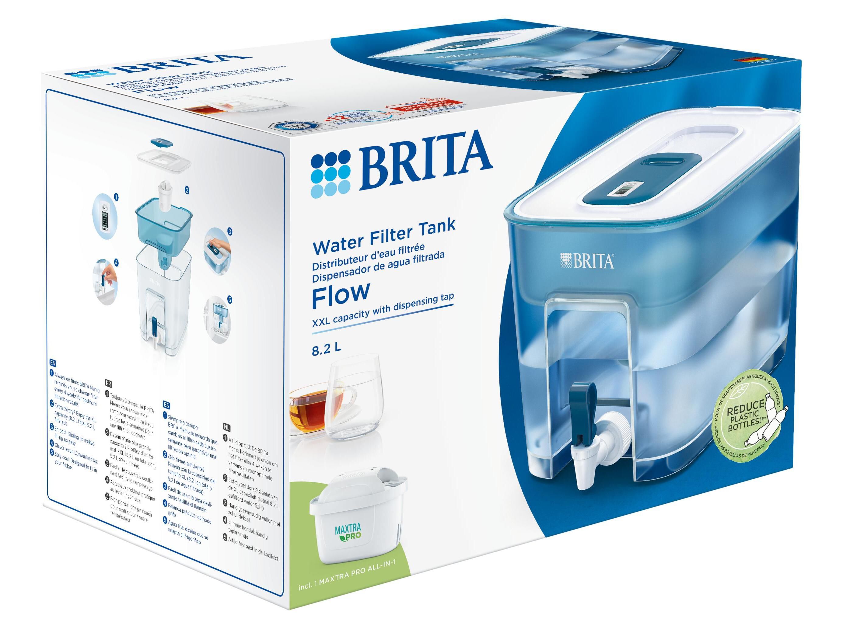 DISPENSADOR &Aacute;GUA FILTRADA BRITA COM FILTRO MAXTRA PRO 8.2L