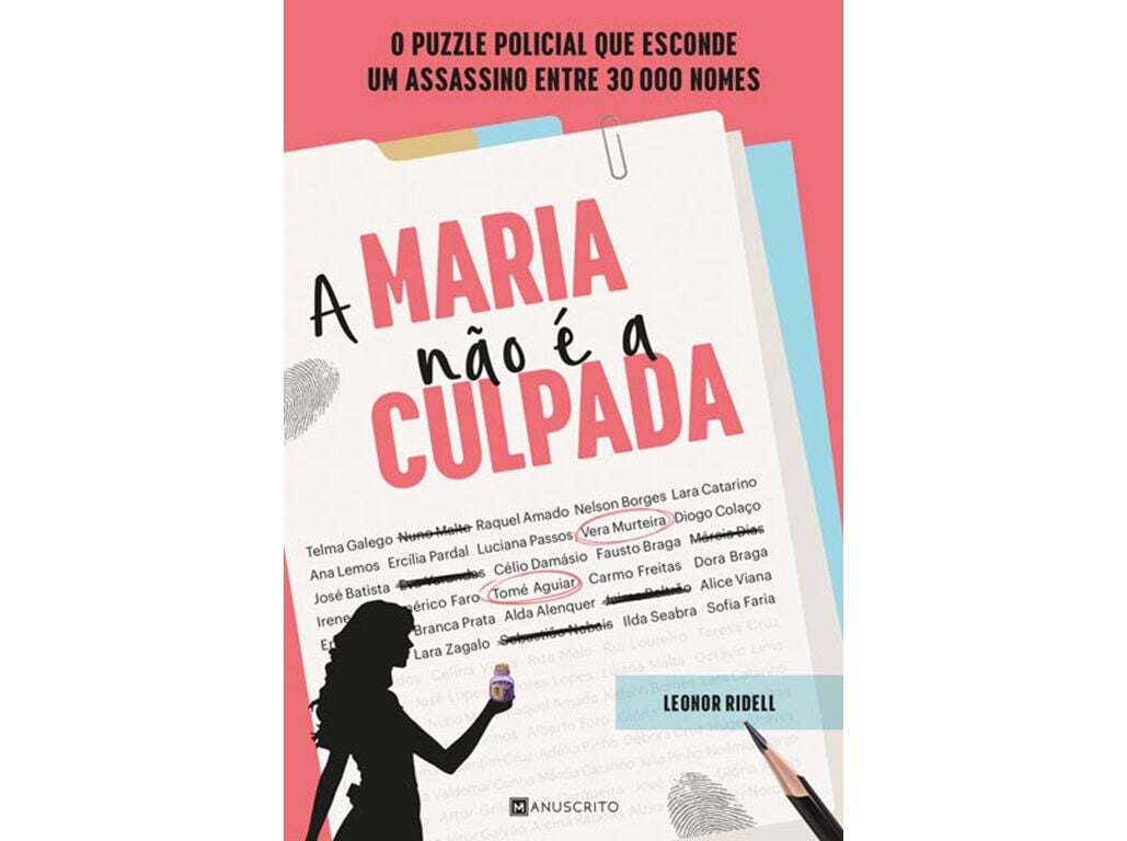 LIVRO A MARIA N&Atilde;O &Eacute; A CULPADA DE LEONOR RIDELL
