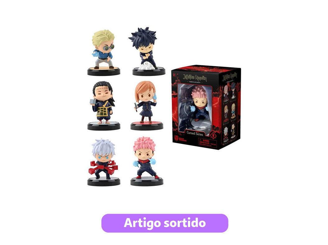 FIGURA JUJUTSU KAISEN HERO BOX CURSED SERIES MODELOS SORTIDOS image number 0