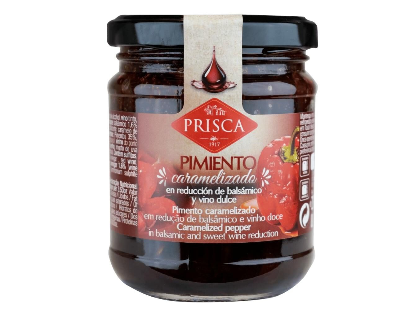 MOLHO PRISCA PIMENTO CARAMELIZADO 230G image number 0