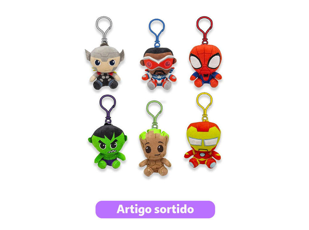 BAG CLIPS MARVEL TUBBIES MODELOS SORTIDOS