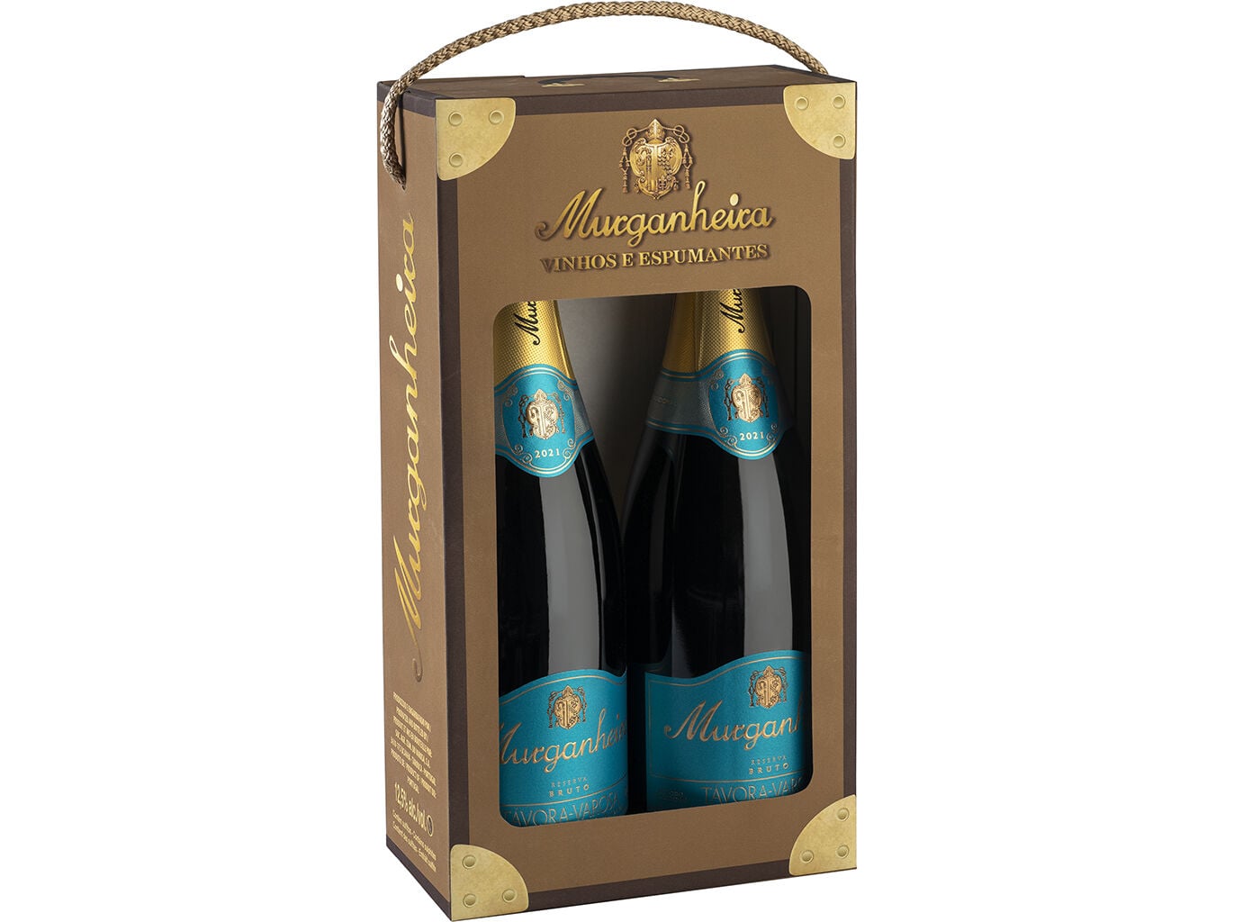 CONJUNTO ESPUMANTE MURGANHEIRA RESERVA BRUTO 2X0.75L image number 1