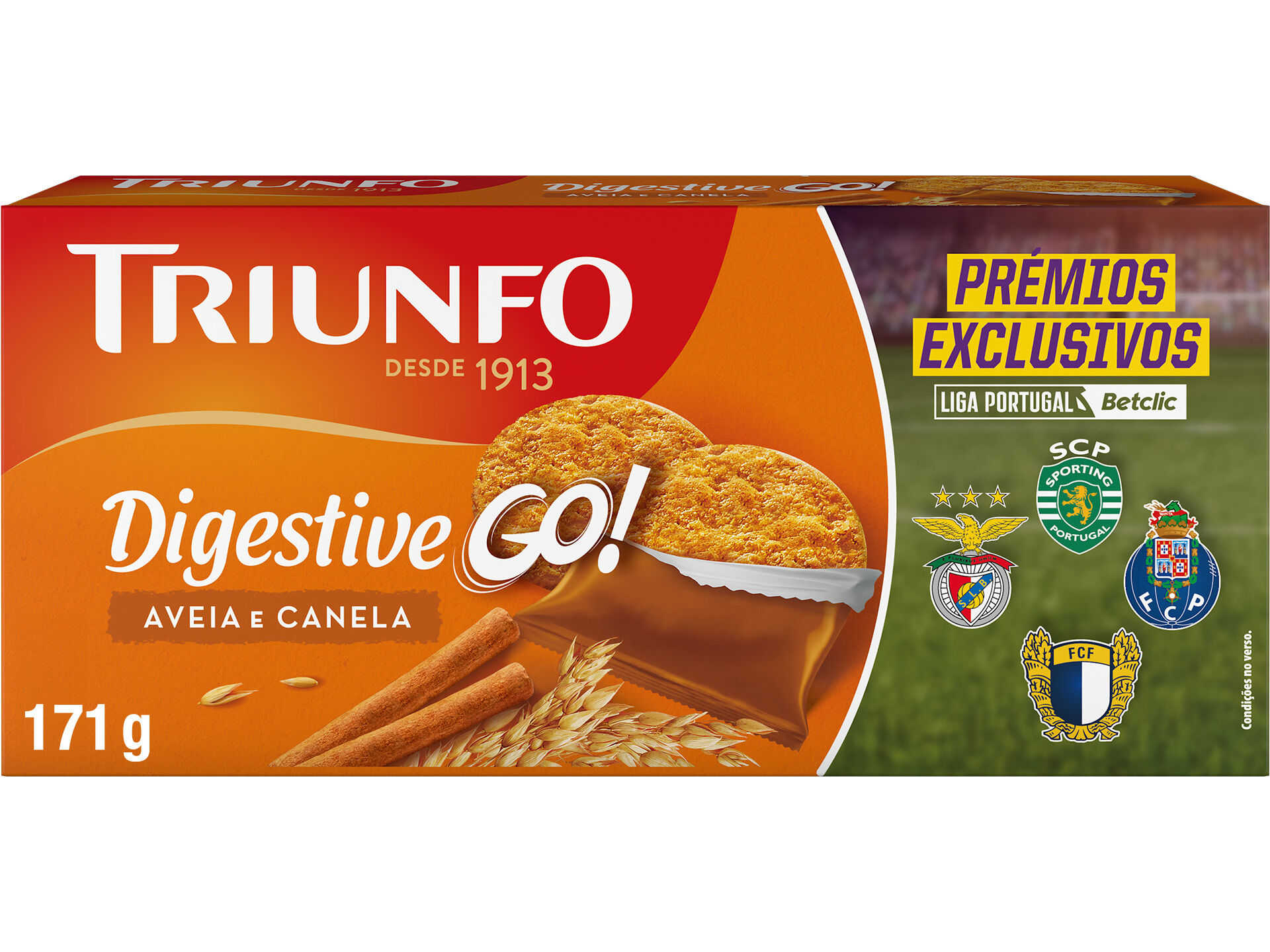 BOLACHA TRIUNFO DIGESTIVA GO CANELA 171G
