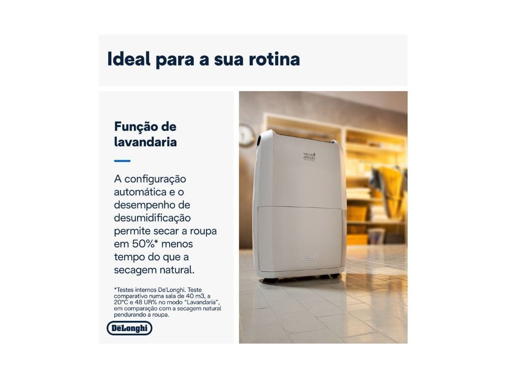 DESUMIDIFICADOR DELONGHI DDSX225 (25L/DIA) image number 3