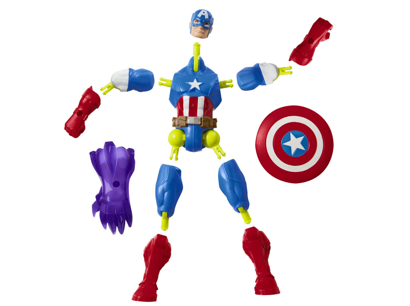 FIGURAS B&Aacute;SICAS AVENGERS MIXMASHERS MODELOS SORTIDOS image number 5