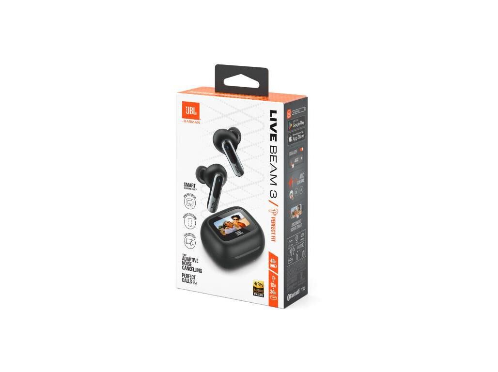 AURICULARES TWS JBL LIVE BEAM 3BLK PRETO image number 13