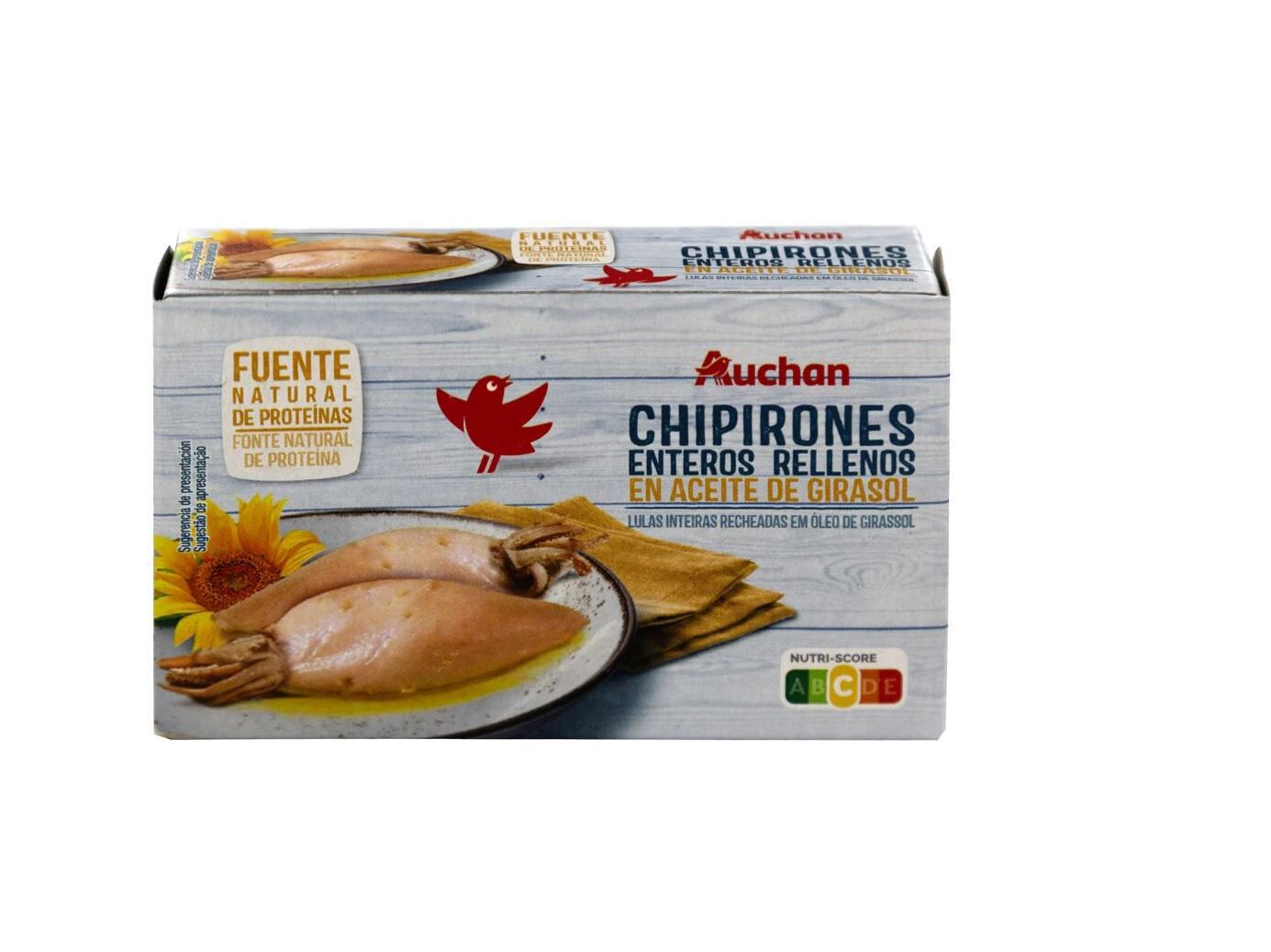 LULAS INTEIRAS AUCHAN RECHEADOS EM &Oacute;LEO 115(72)G