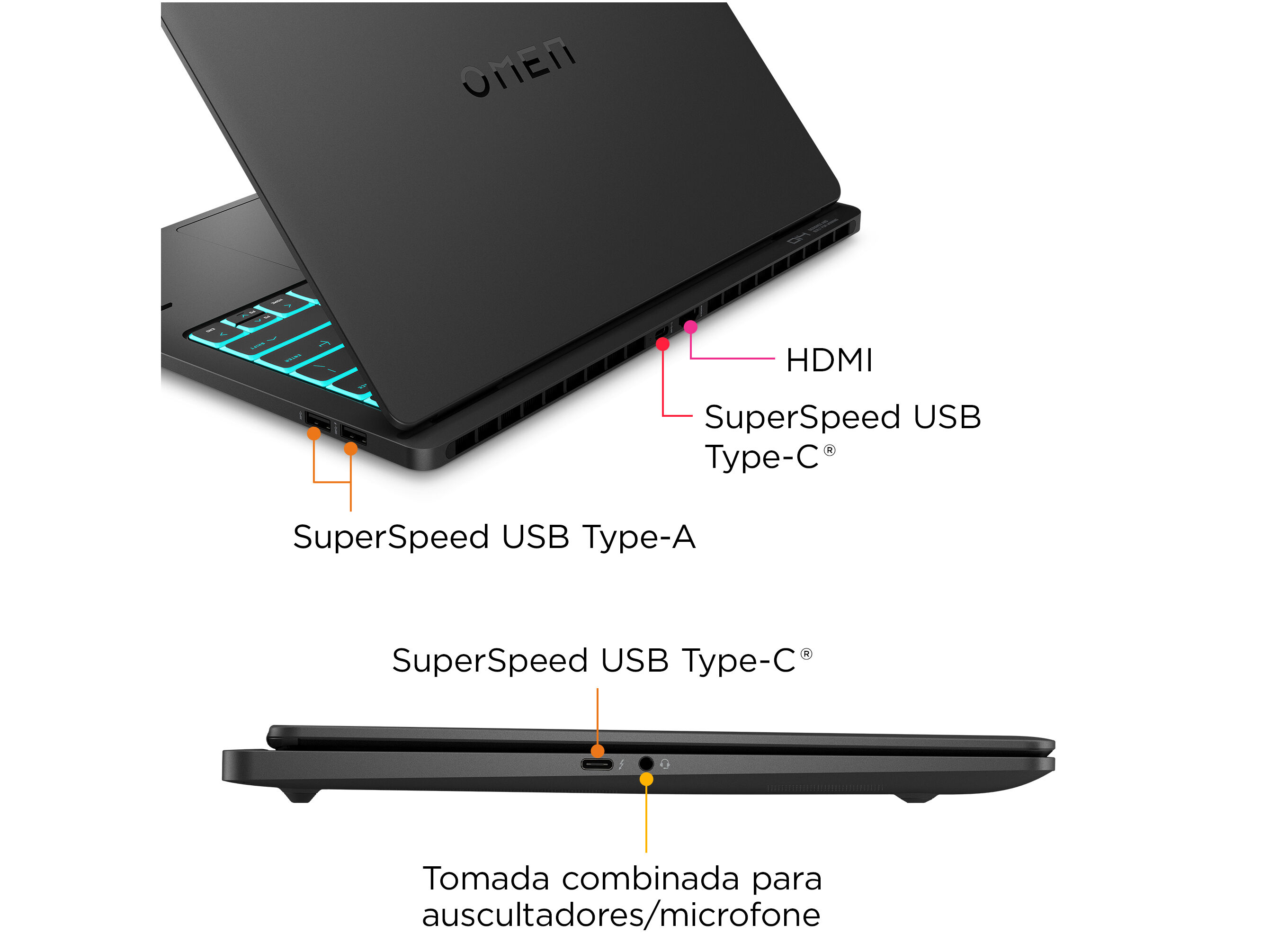 PORT&Aacute;TIL GAMING HP OMEN 14-FB0005NP 14" ULTRA9/32/1TB image number 2