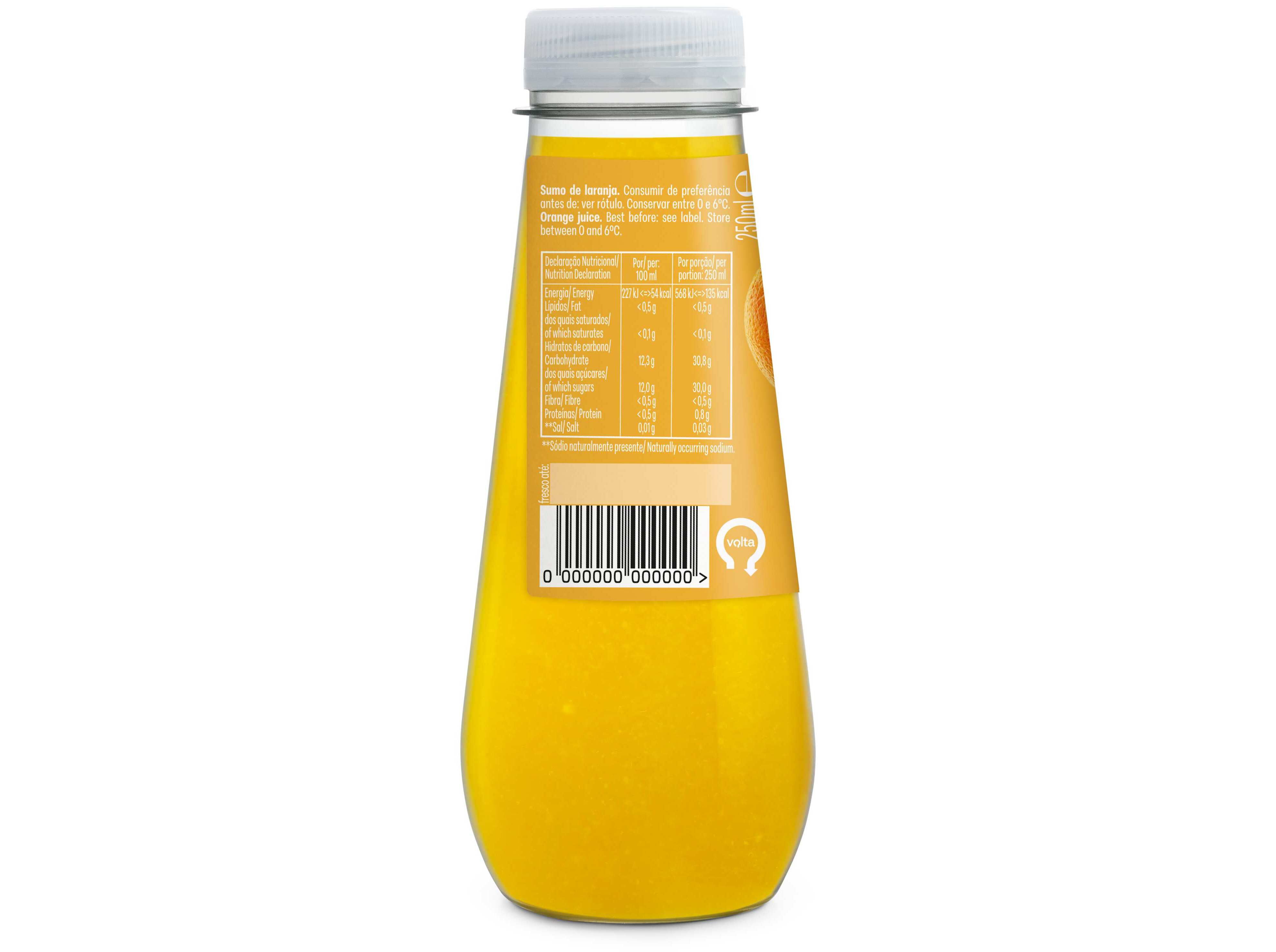 SUMO COMPAL FRESCO LARANJA ALG 0.25L (SDR) image number 1