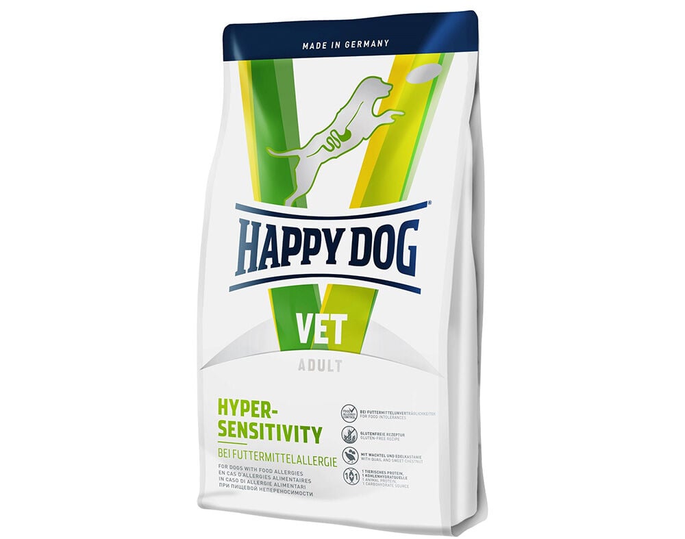 RA&Ccedil;&Atilde;O VETERIN&Aacute;RIA C&Atilde;O HAPPY DOG HYPERSENSITIVITY 4KG image number 0