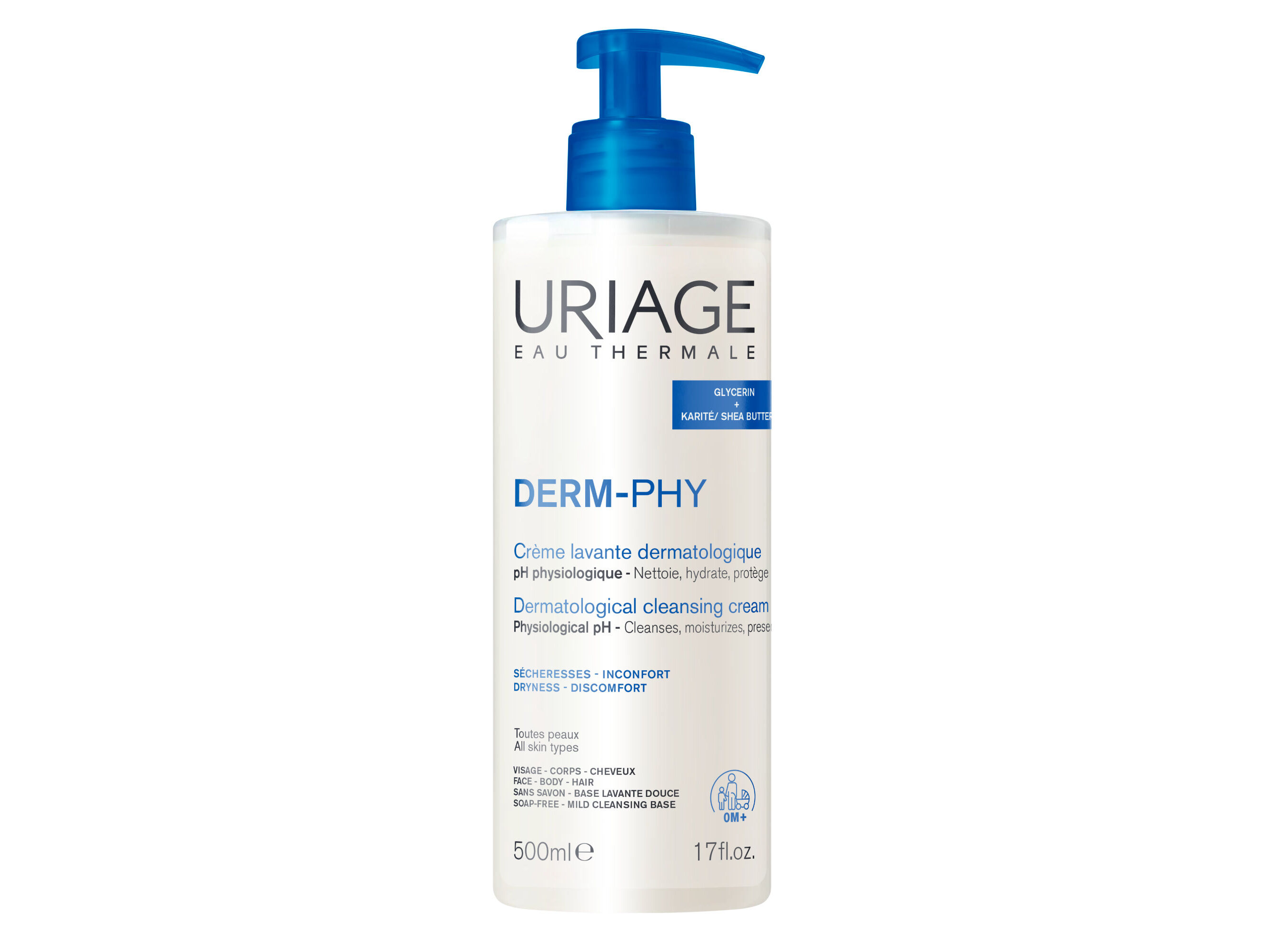 CREME URIAGE LAVANTE DERM-PHY 500ML image number 0