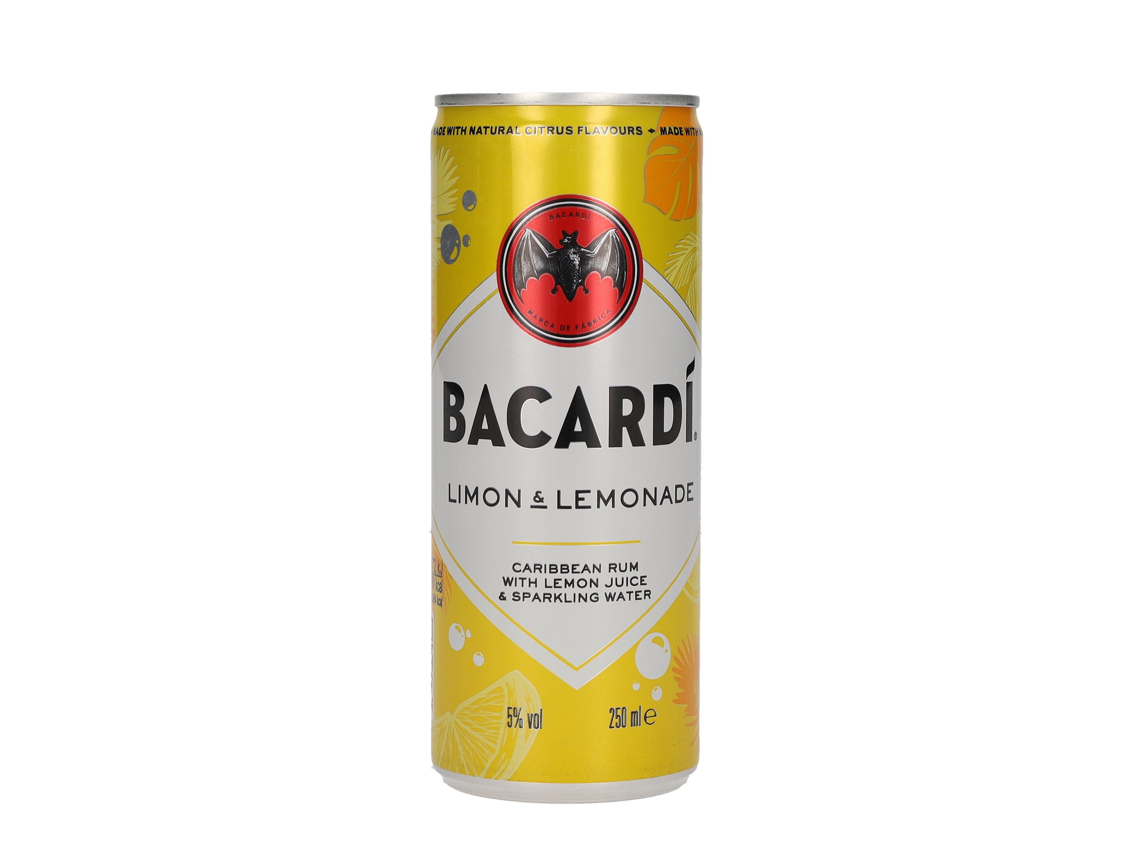 COCKTAIL BACARDI LIMON LEMONADE 0.25L (SDR)