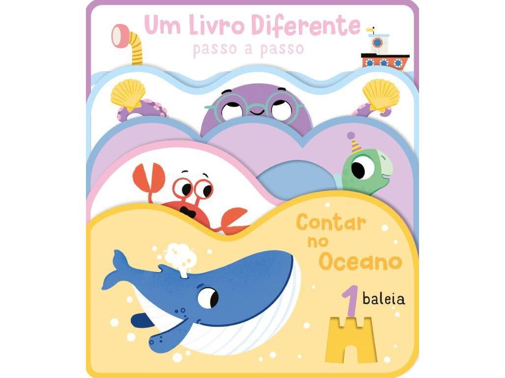 LIVRO UM LIVRO DIFERENTE PASSO A PASSO - CONTAR NO OCEANO image number 0
