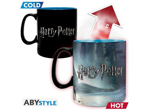 CANECA HEAT PATRONUS ABYSTYLE HARRY POTTER 460ML image number 1