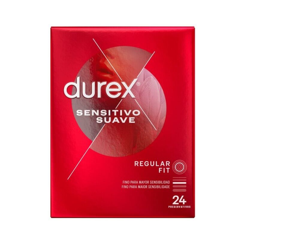 PRESERVATIVOS DUREX SENSITIVE SUAVE 24UN