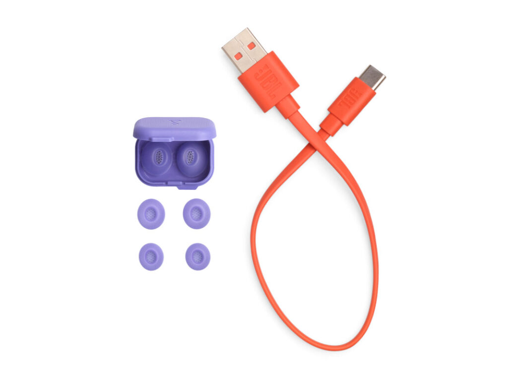 AURICULARES JBL TUNE FLEX 2 ROXO GHOST image number 11