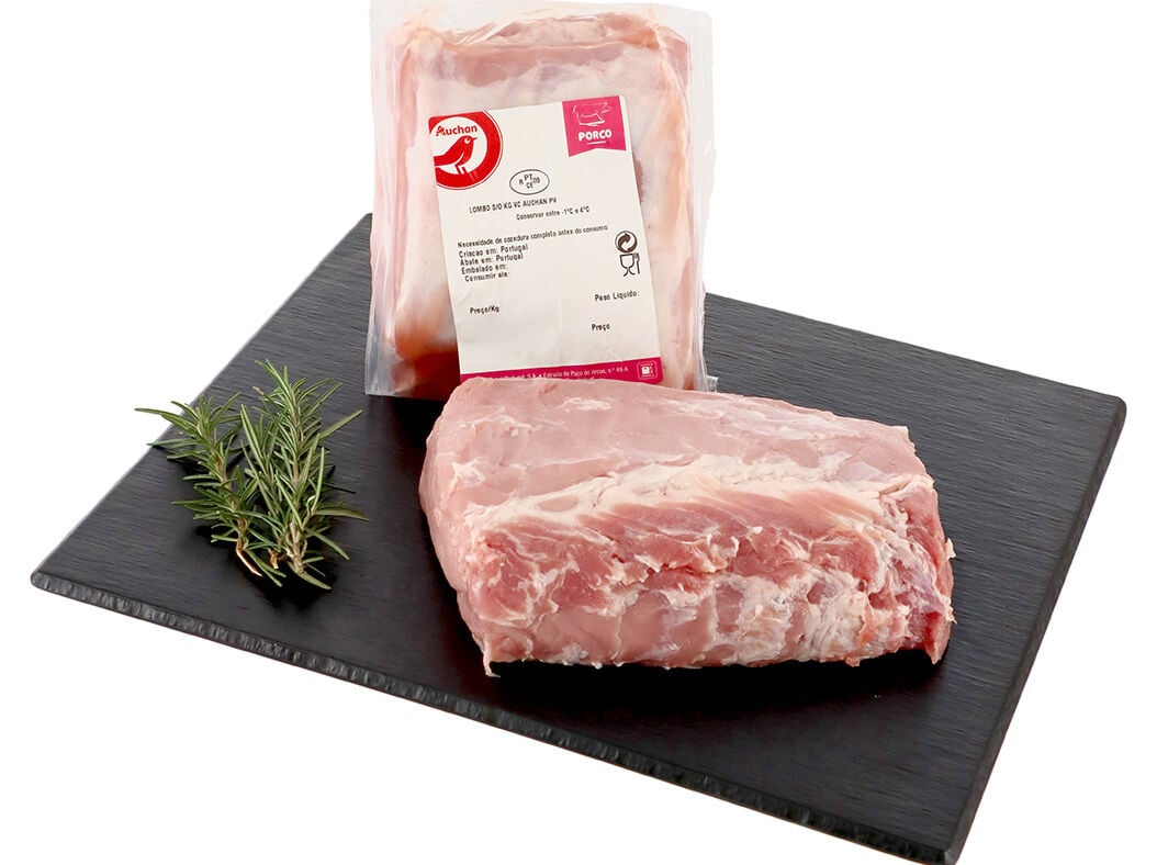 LOMBO DE PORCO SEM OSSO VACUO AUCHAN KG