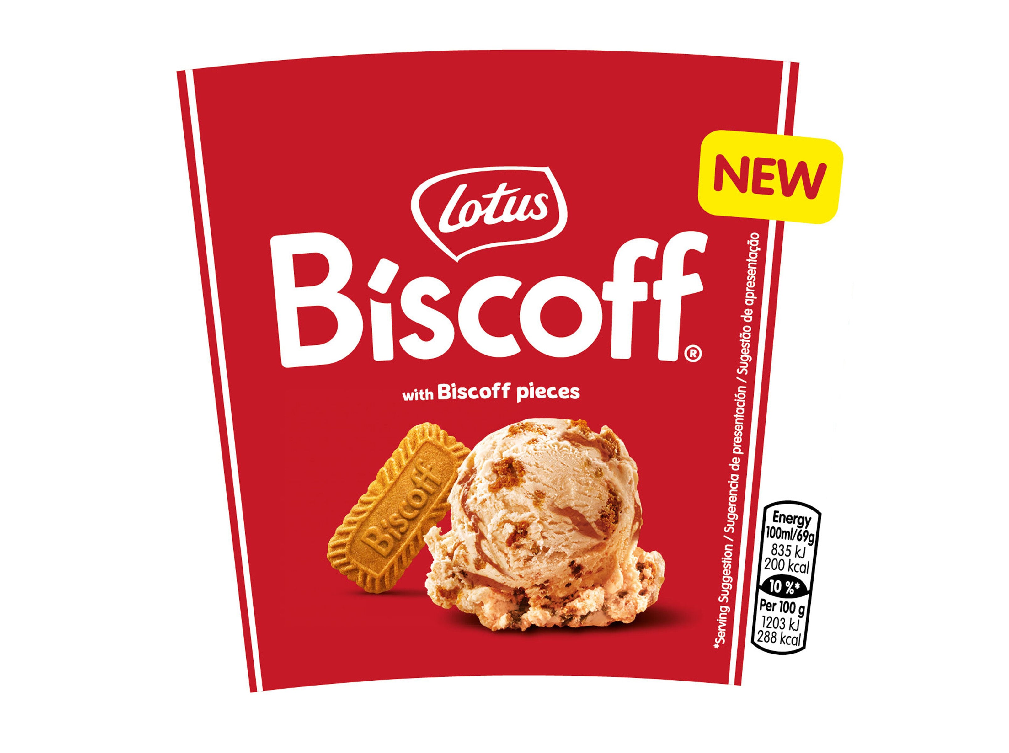 GELADO PINT LOTUS BISCOFF 425ML image number 0