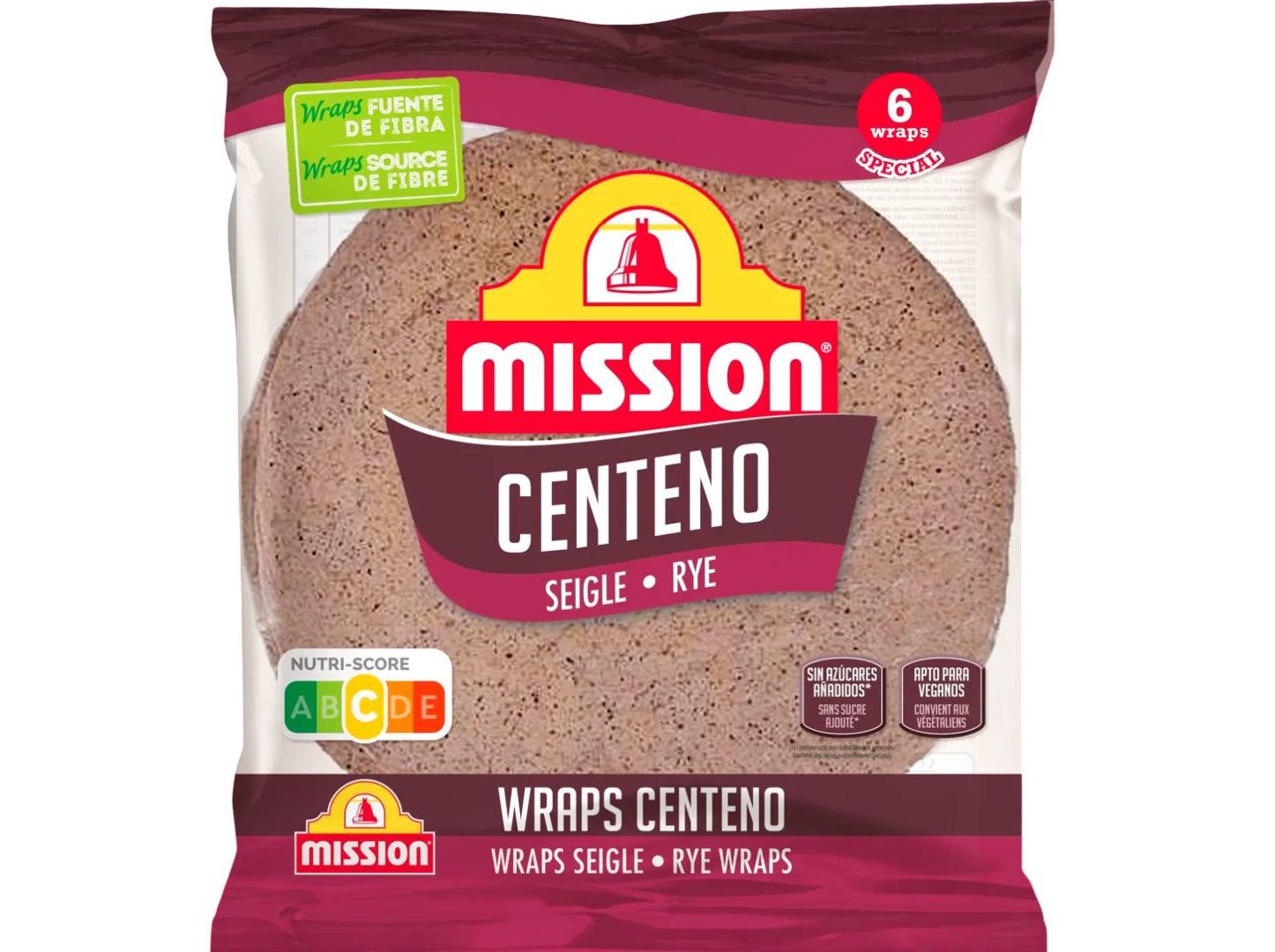 TORTILHA MISSION TRIGO CENTEIO 370G