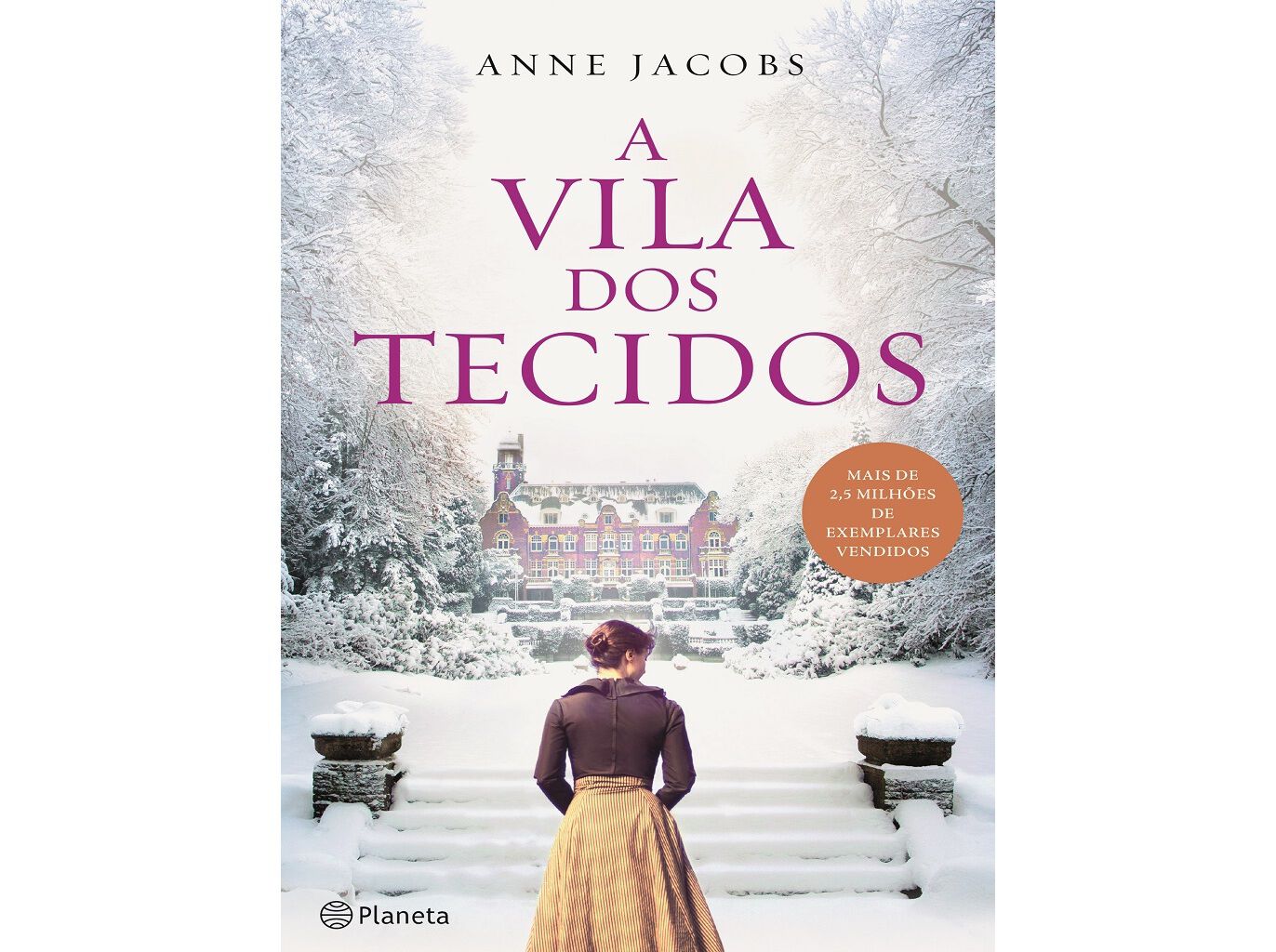 LIVRO A VILA DOS TECIDOS ANNE JACOBS image number 0