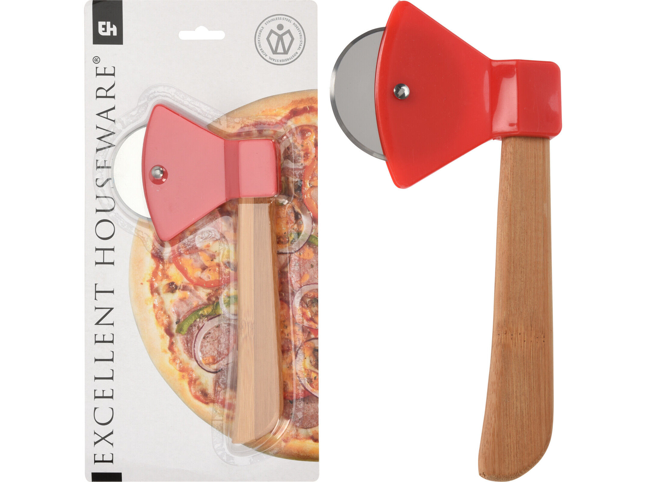 CORTADOR PIZZA MACHADO 20X10X2CM image number 1