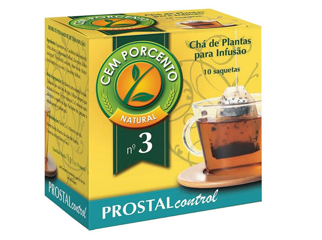 CH&Aacute; CEM PORCENTO N&ordm;3 PROSTAL CONTROL 10 SAQUETAS image number 0