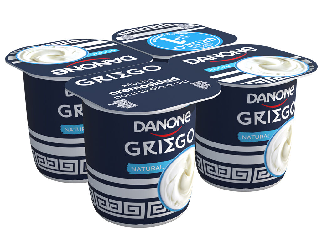 IOGURTE DANONE GREGO NATURAL 4X110G image number 0