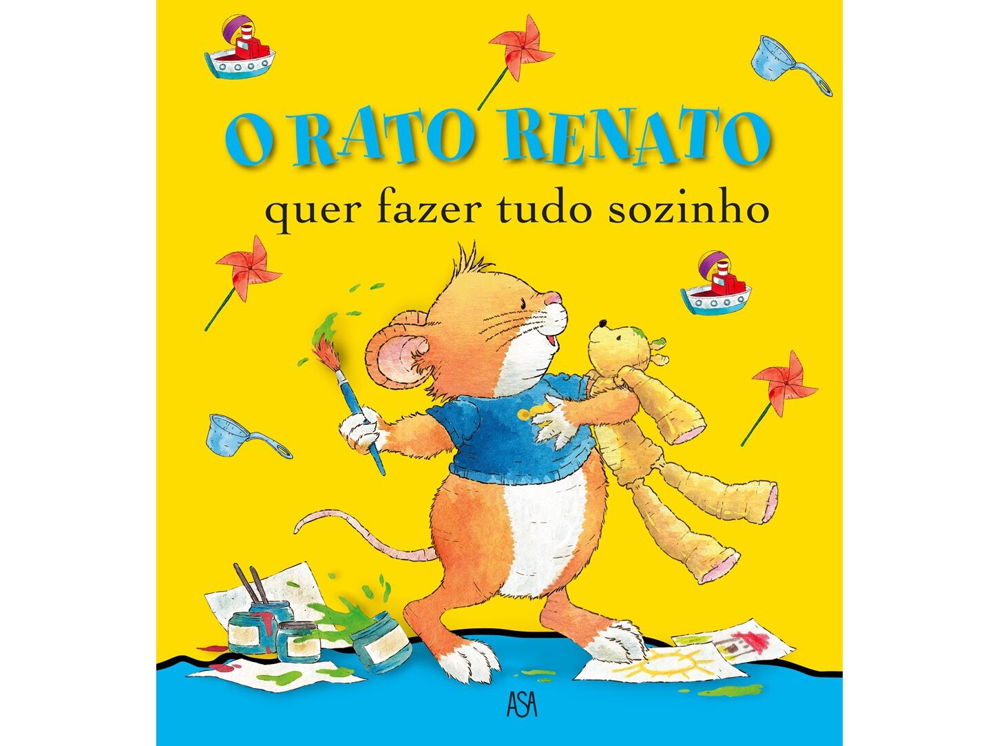 LIVRO O RATO RENATO 22 - QUER FAZER TUDO S&Oacute;ZINHO image number 0