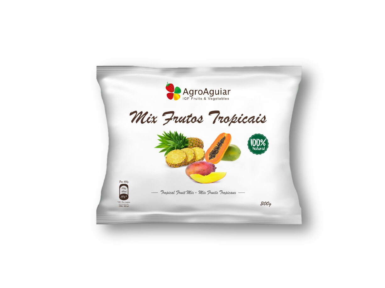 MIX FRUTAS AGROAGUIAR TROPICAIS 300G