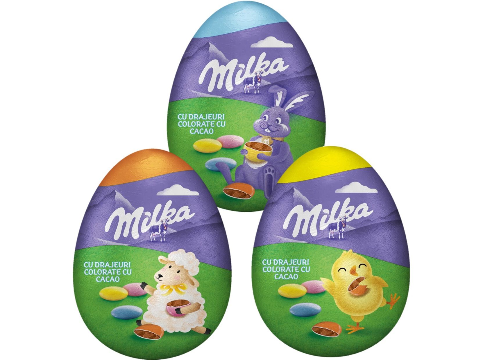CHOCOLATE MILKA FUNNY EGG 50G image number 2