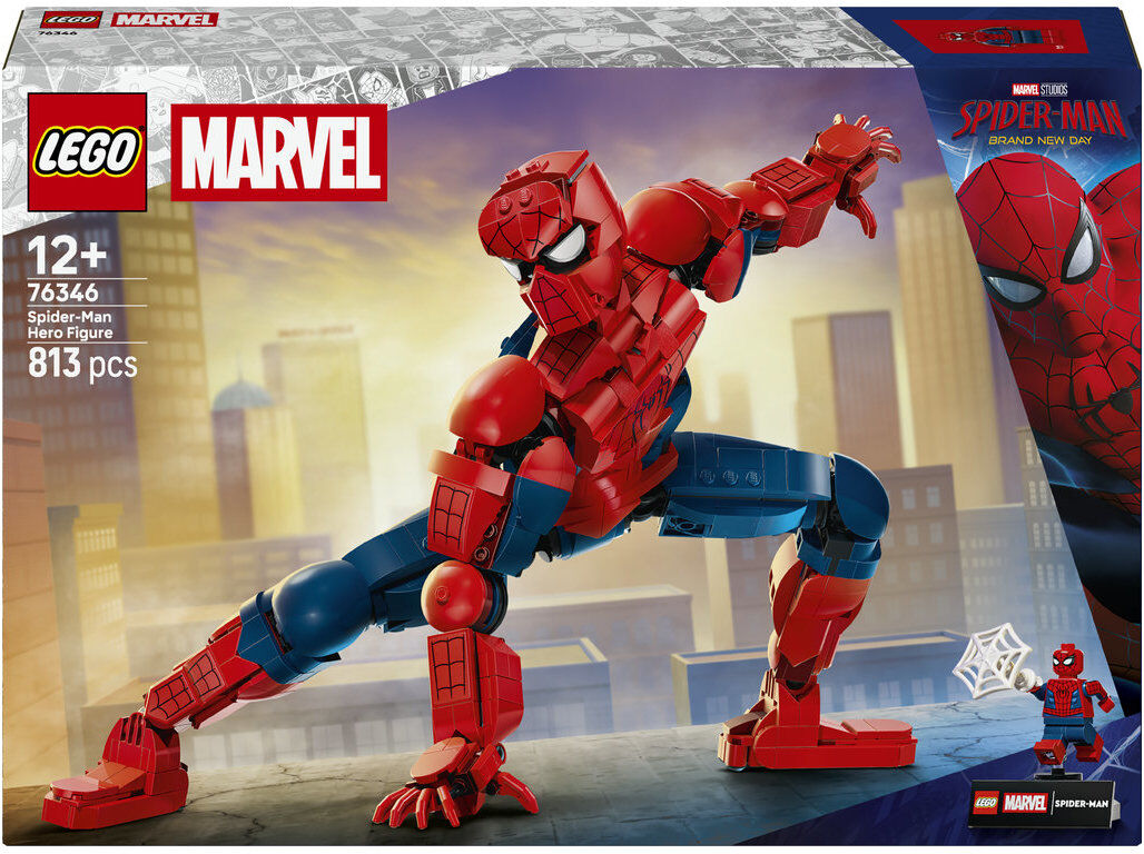 FIGURA HOMEM-ARANHA LEGO SUPER HEROES MARVEL 76346
