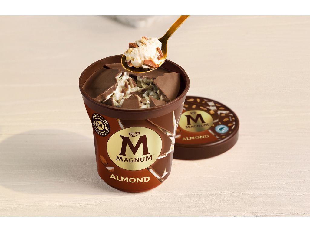GELADO MAGNUM PINT AM&Ecirc;NDOAS 440ML image number 1