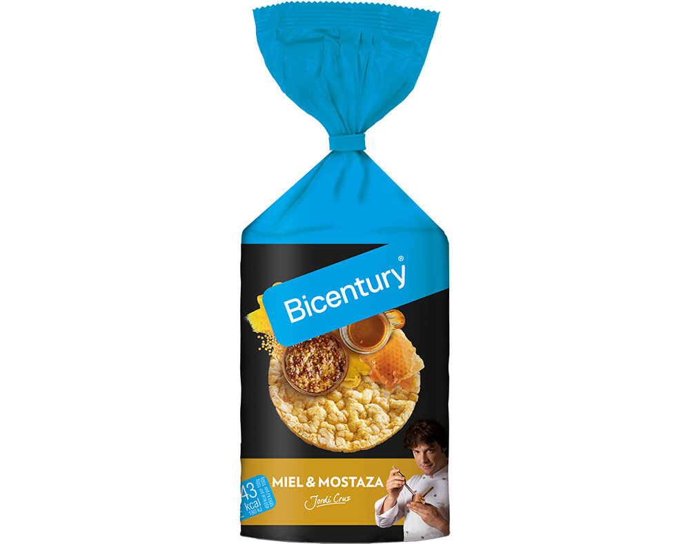 TORTITAS BICENTURY MEL E MOSTARDA 123.5G image number 0