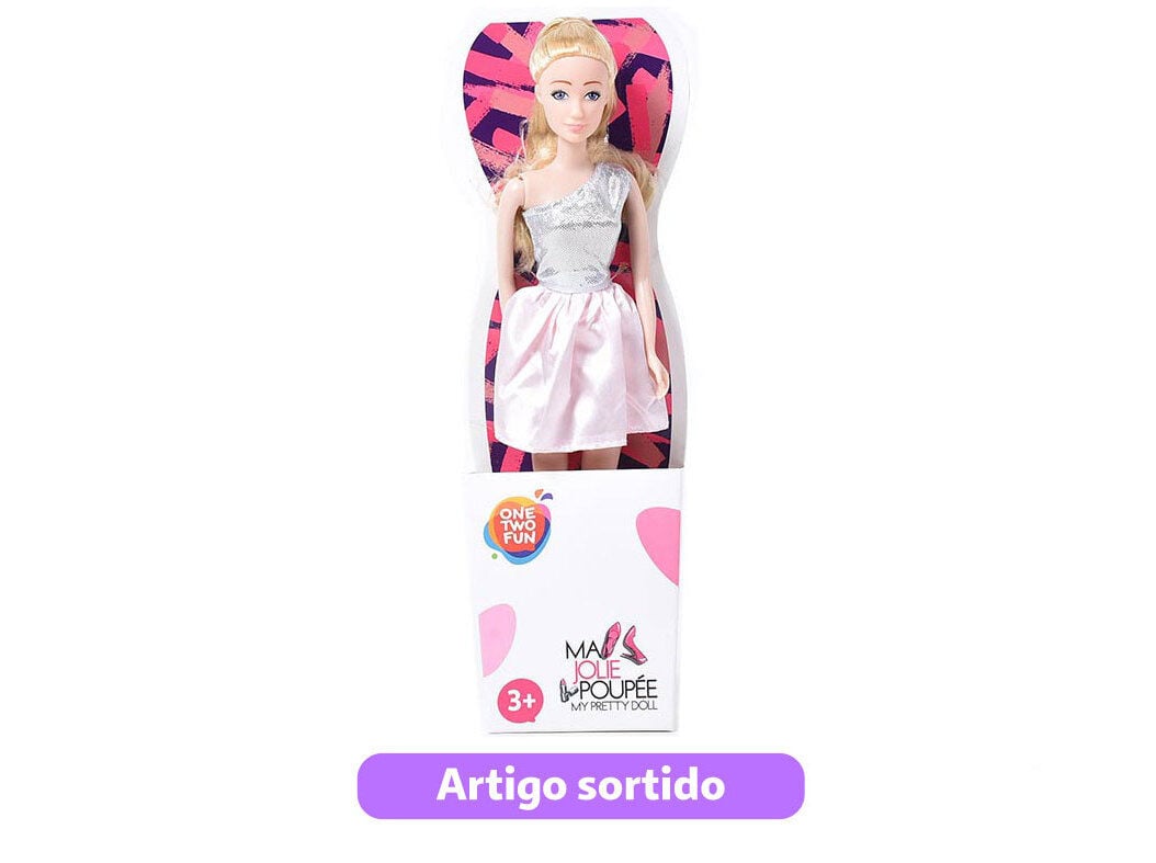 BONECA ONE TWO FUN 29CM MODELOS SORTIDOS image number 2