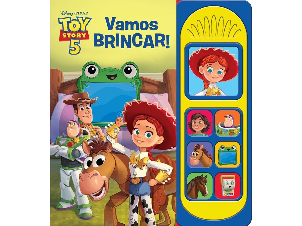 LIVRO TOY STORY 5 - VAMOS BRINCAR DISNEY image number 0