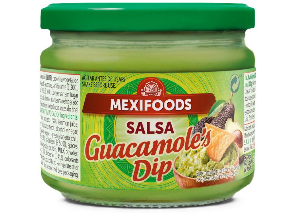 MOLHOS MEXIFOODS DIP GUACAMOLE 300G