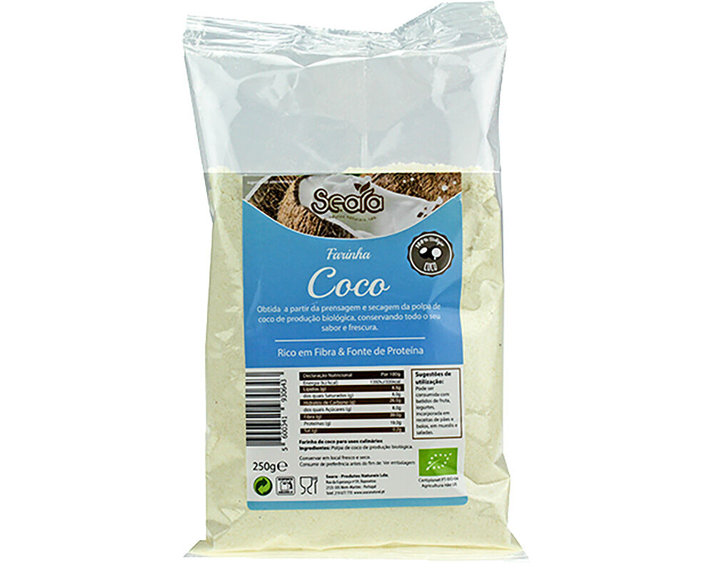 FARINHA SEARA DE C&Ocirc;CO BIO 250G