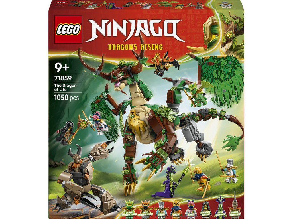 O DRAG&Atilde;O DA VIDA LEGO NINJAGO 71859