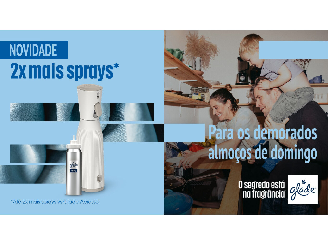 AMBIENTADOR GLADE ONE SPRAY LAVANDA APA 1UN image number 2